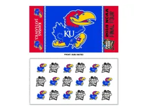 Kansas Jayhawks 2018 NCAA Final Four March Madness Locker Room Towel