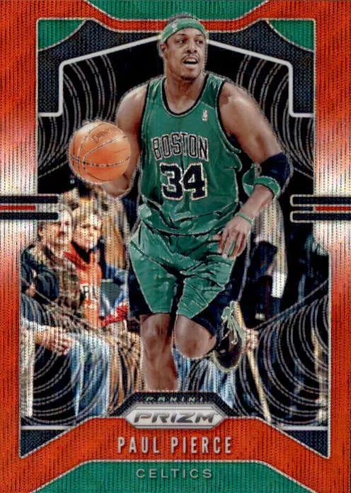 2019-20 Prizm Basketball Red Wave Refractor Paul Pierce