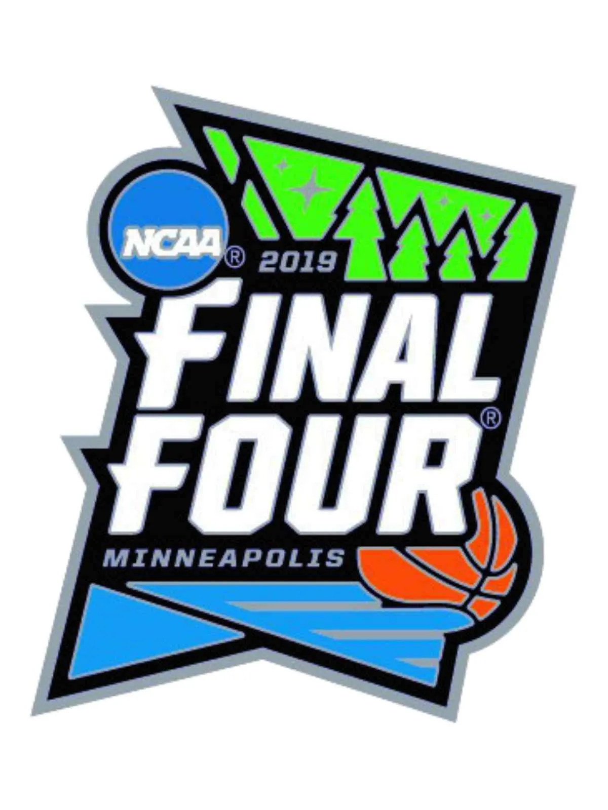 2019 NCAA Basketball Final Four March Madness Minneapolis Logo Metal Lapel Pin