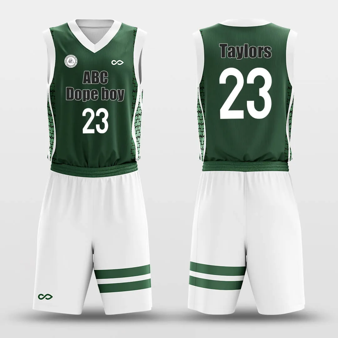 4 Clover - Custom Sublimated Basketball Jersey Set