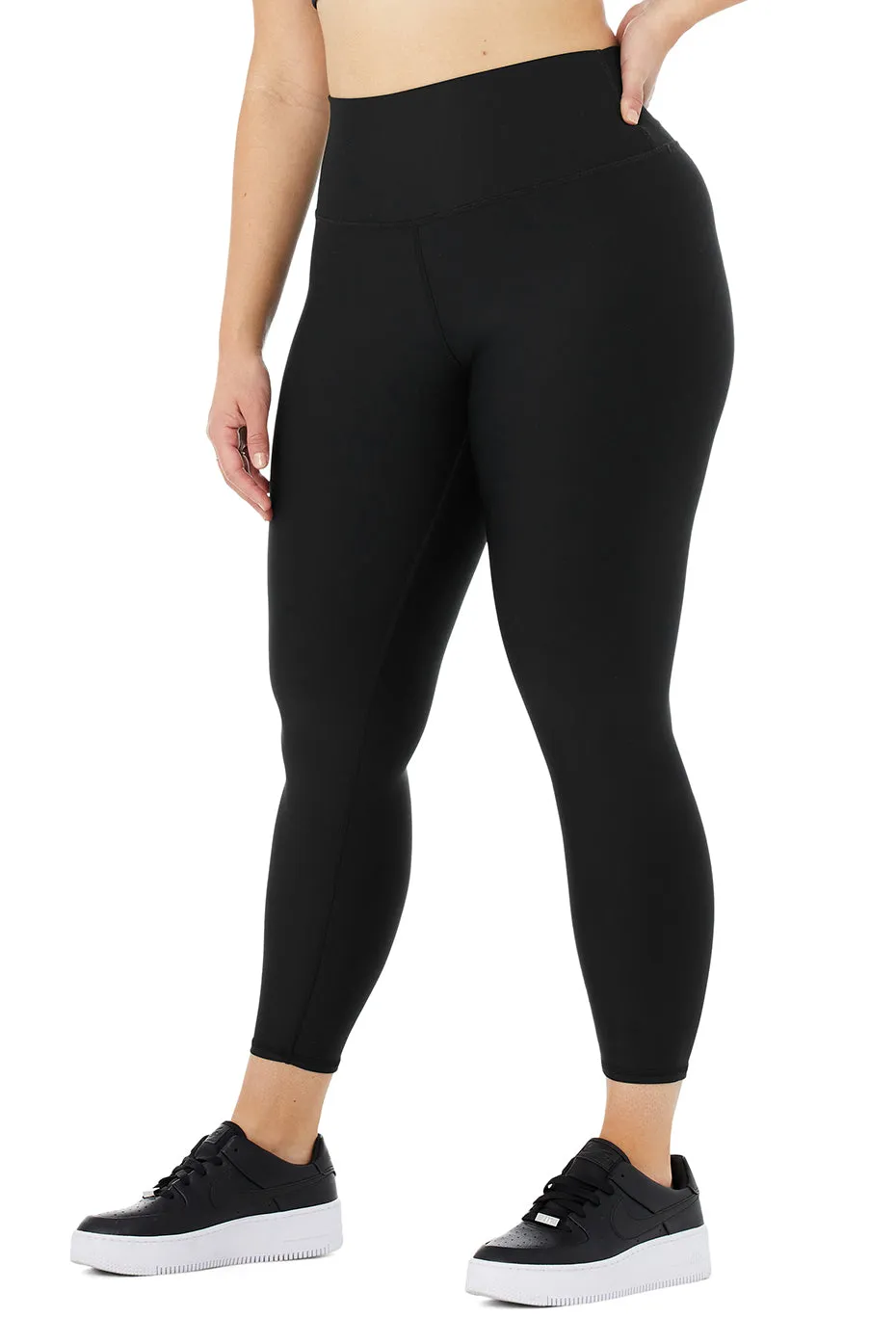 7/8 High-Waist Airlift Legging - Black