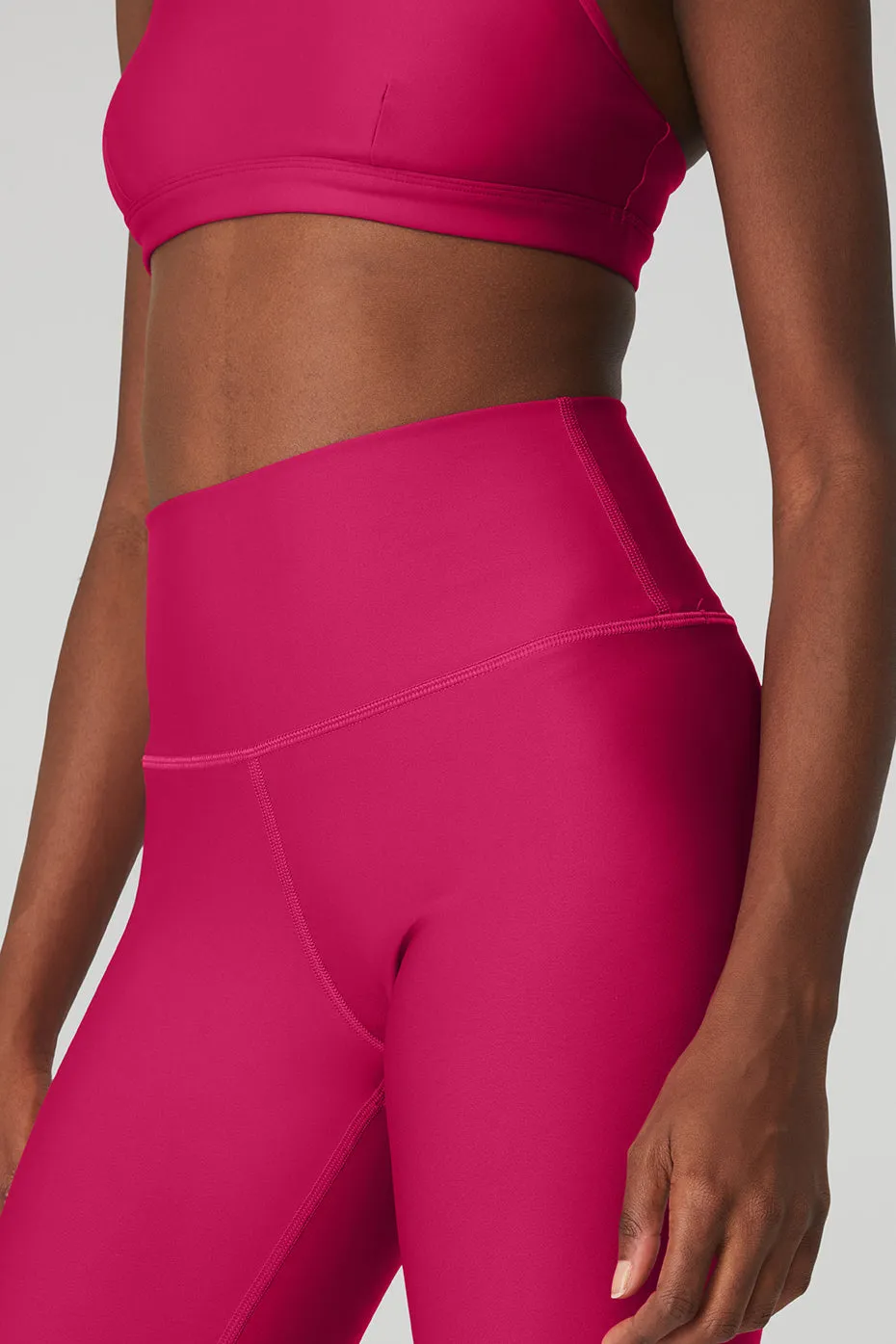 7/8 High-Waist Airlift Legging - Magenta Crush