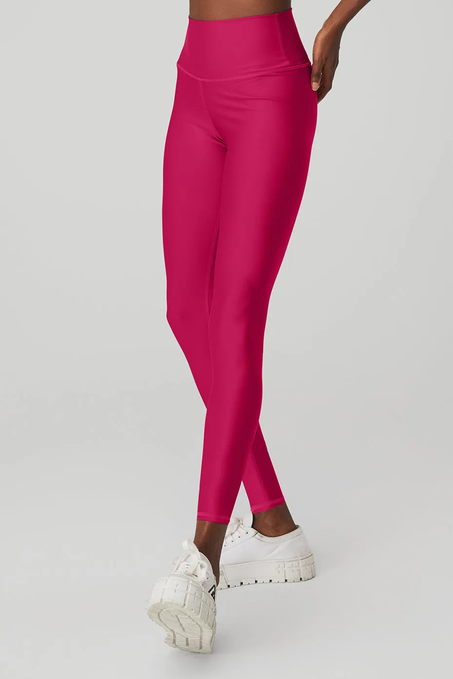 7/8 High-Waist Airlift Legging - Magenta Crush