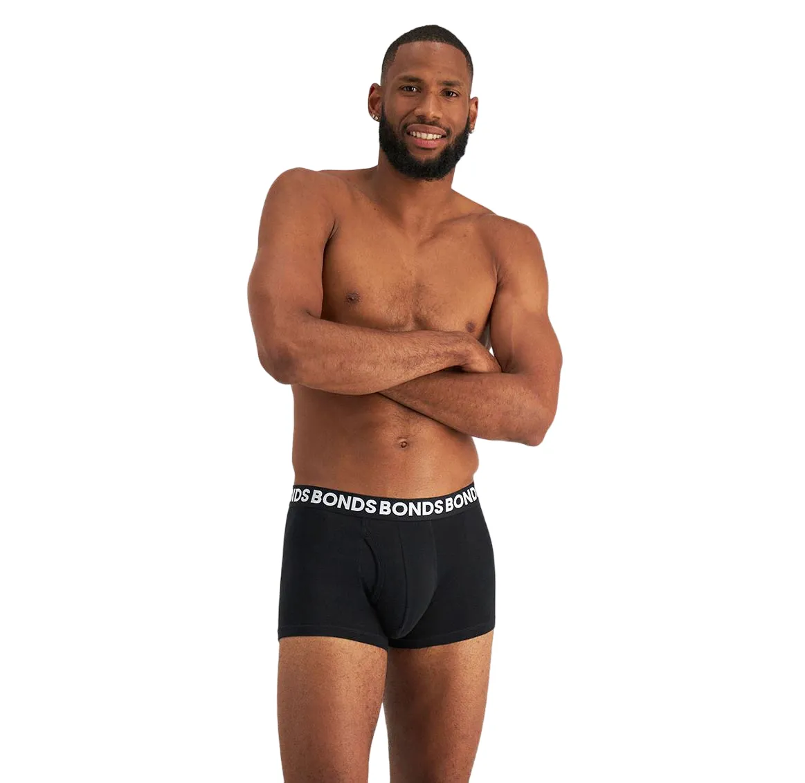 9 x Bonds Mens Everyday Trunks Underwear Black / Navy / Grey Undies