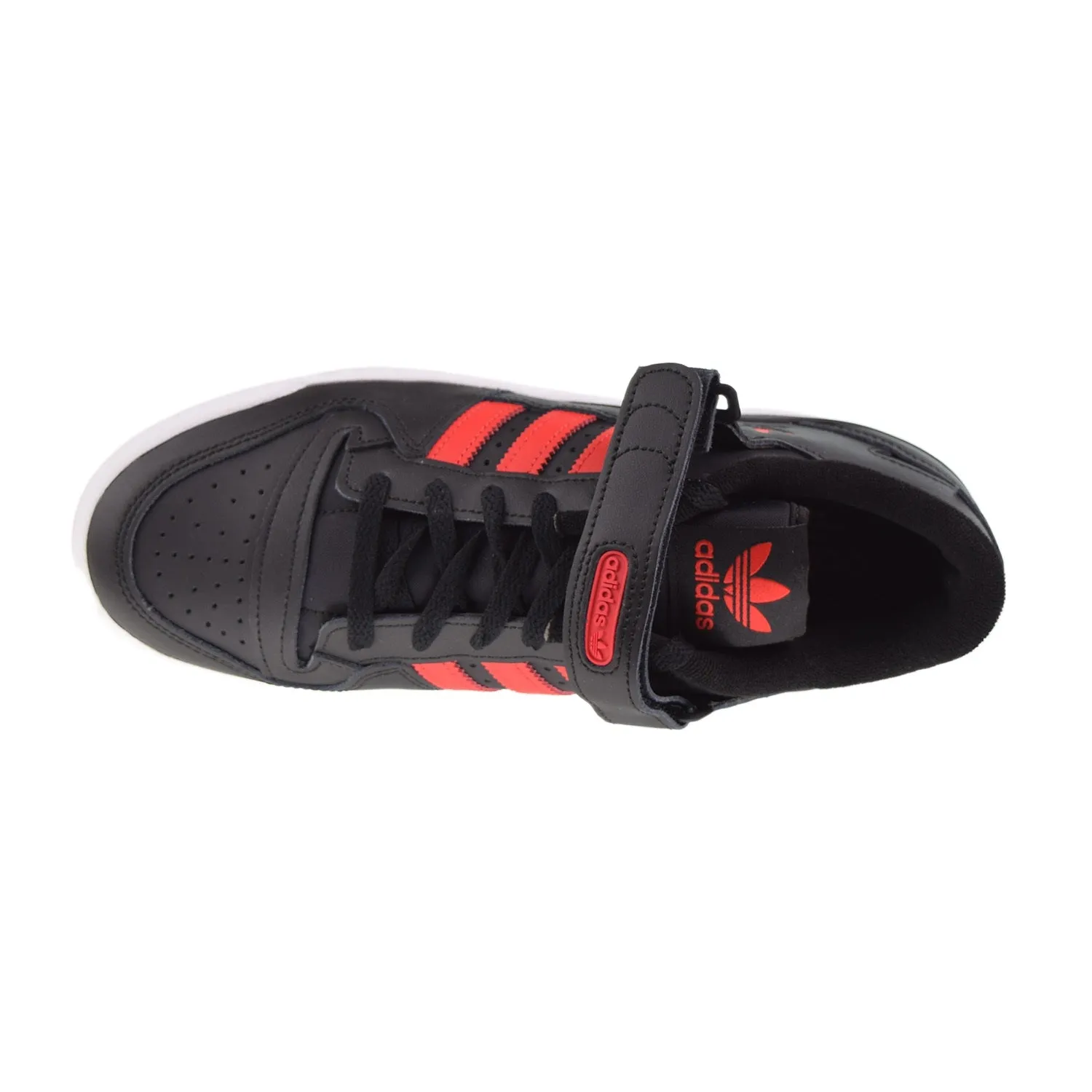 Adidas Forum Low Men's Shoes Core Black-Vivid Red-Cloud White