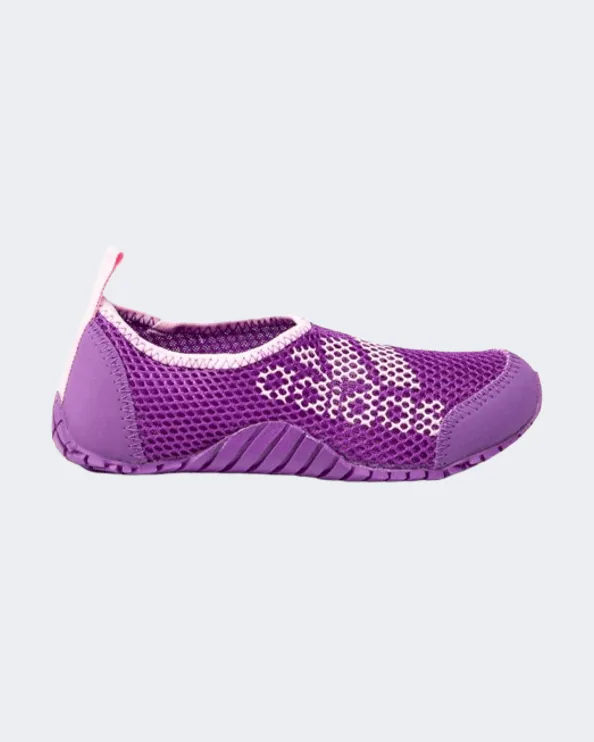 Adidas Kurobe Ps-Girls Swim Aqua Shoes Purple