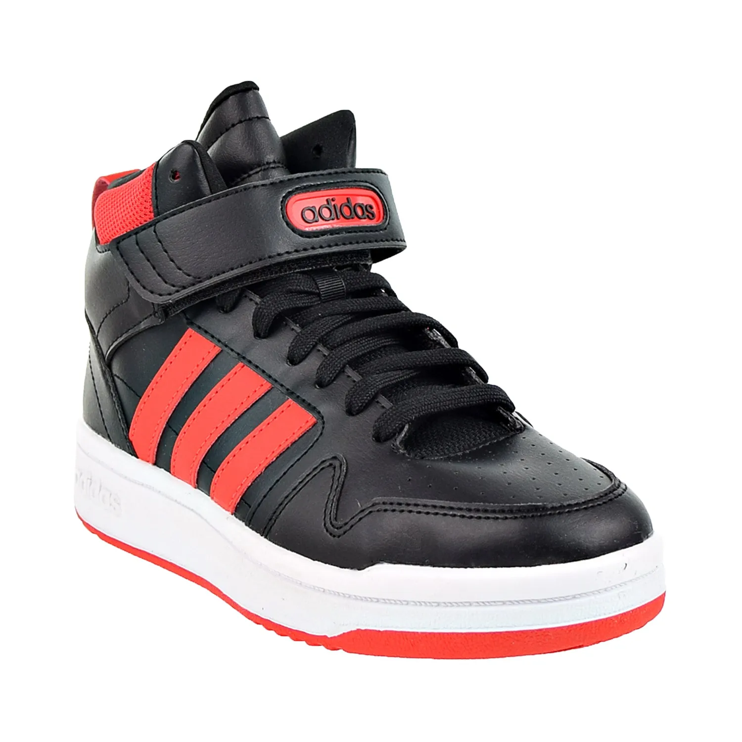 Adidas Postmove Mid Kids' Shoes Black-Vivid Red