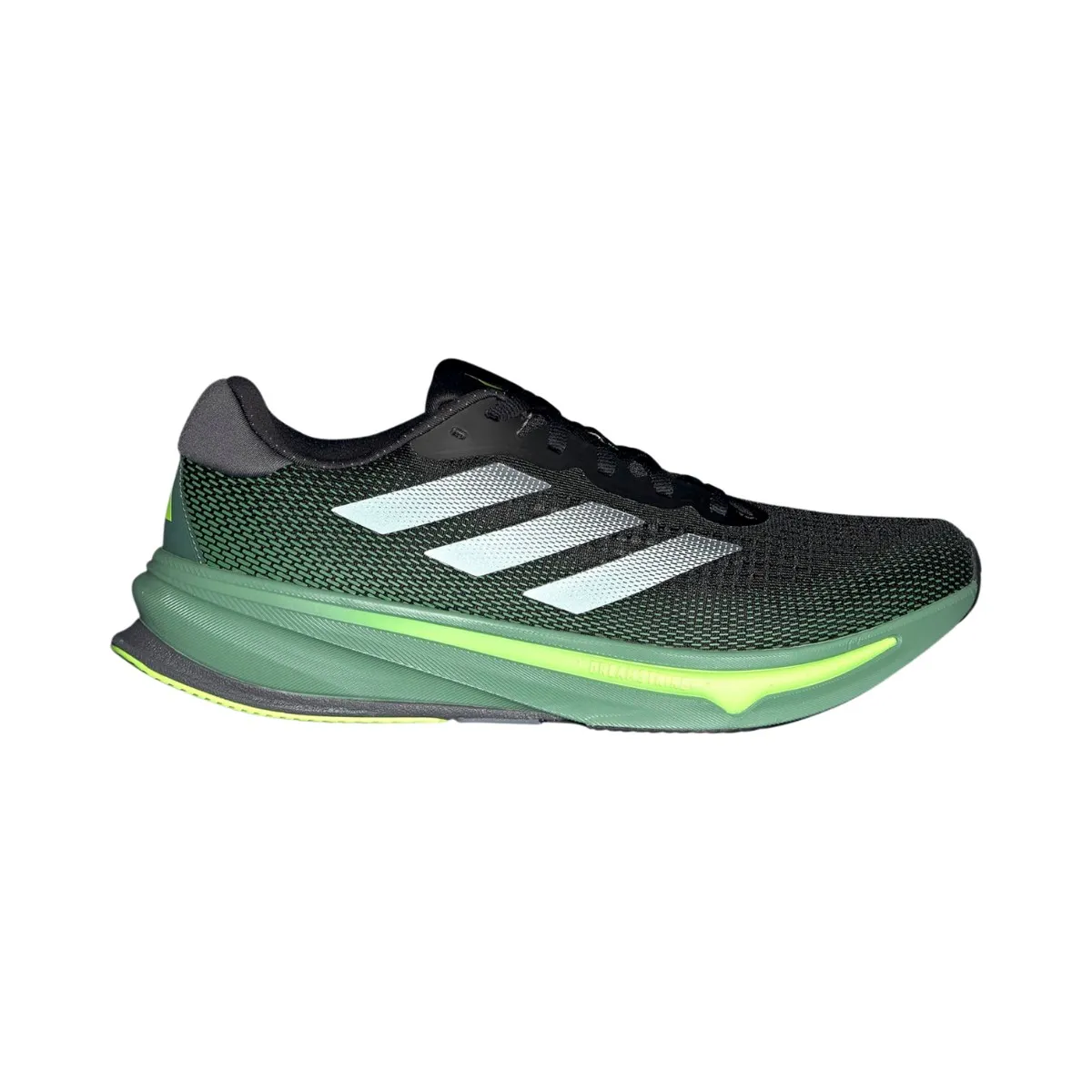 Adidas Supernova Rise Shoes Black Green AW24