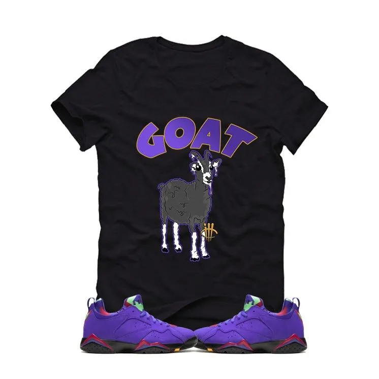 Air Jordan 7 Low NRG ‘Bright concord’ Black T (Goat)