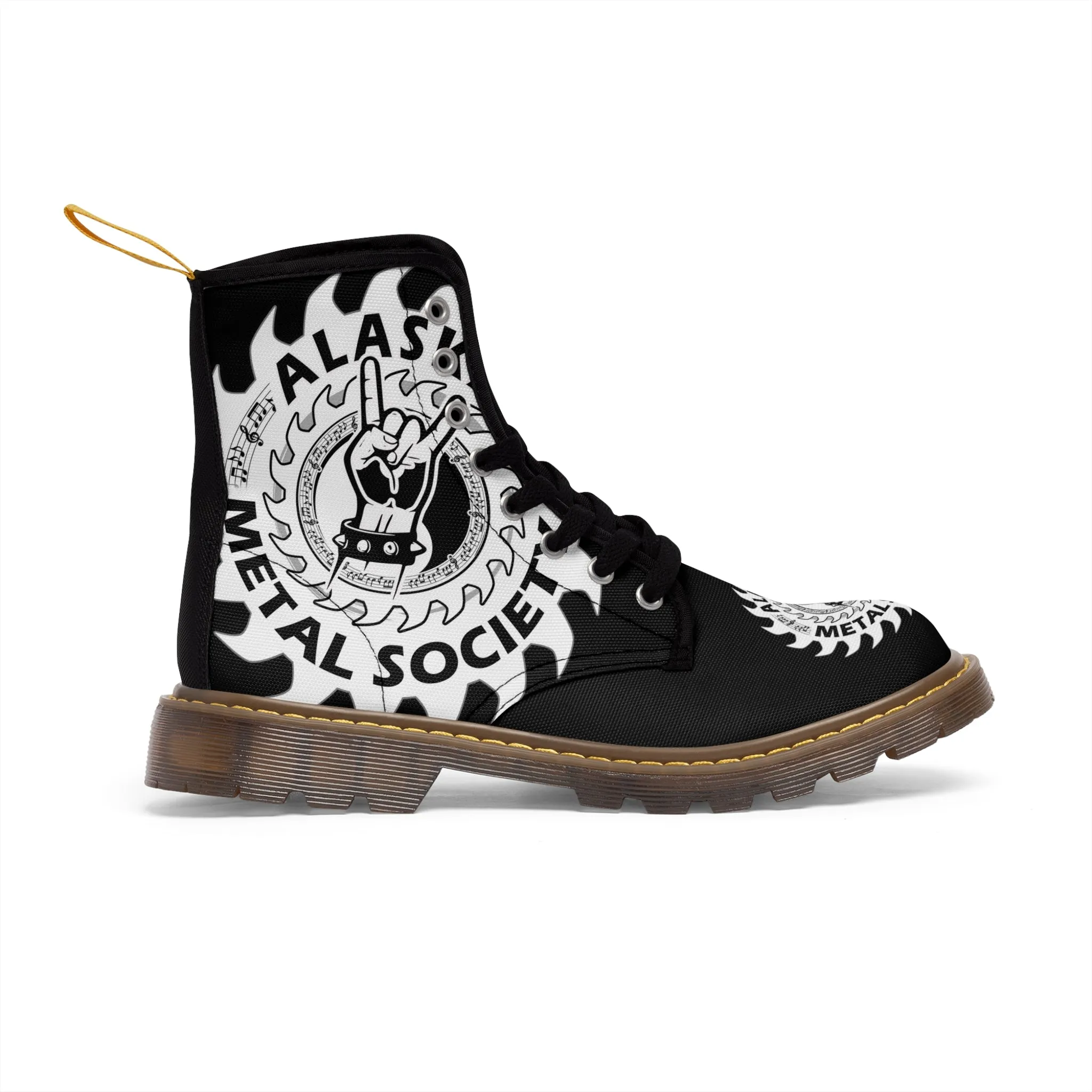 Alaska Metal Society Men's Canvas Boots