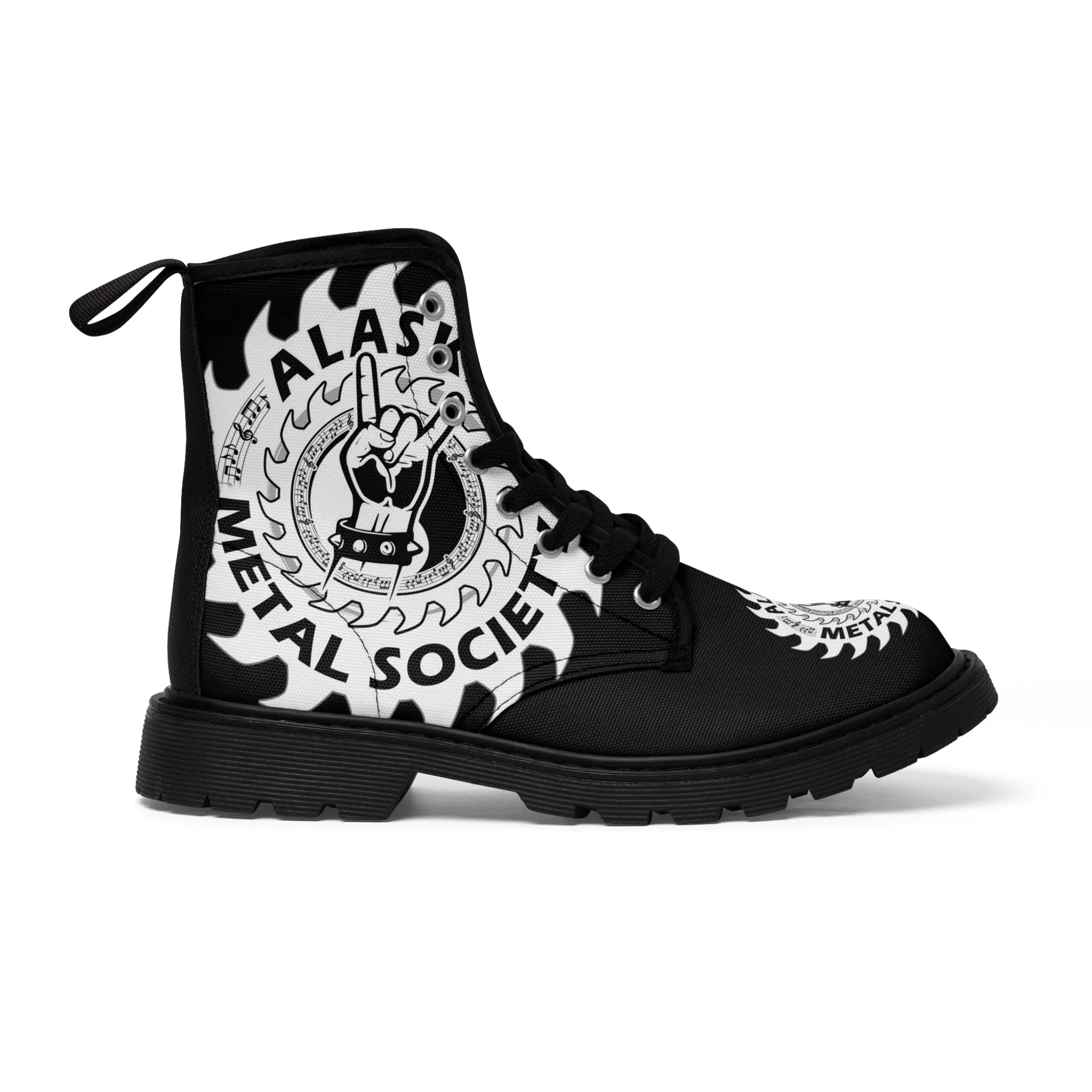 Alaska Metal Society Men's Canvas Boots