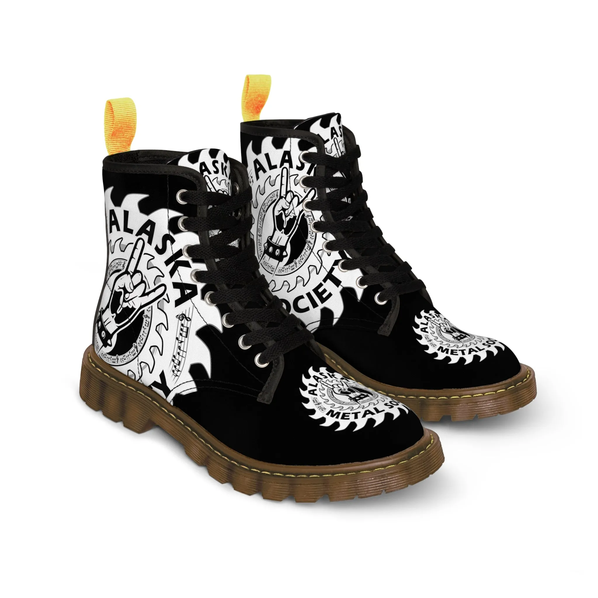 Alaska Metal Society Men's Canvas Boots