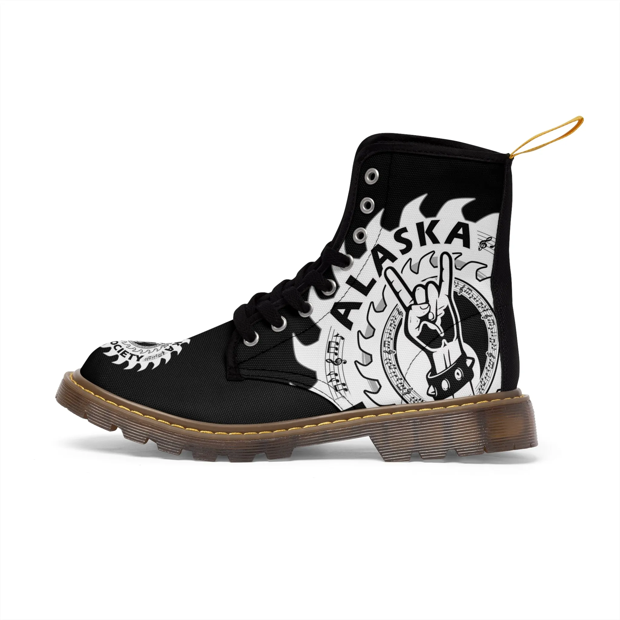 Alaska Metal Society Men's Canvas Boots