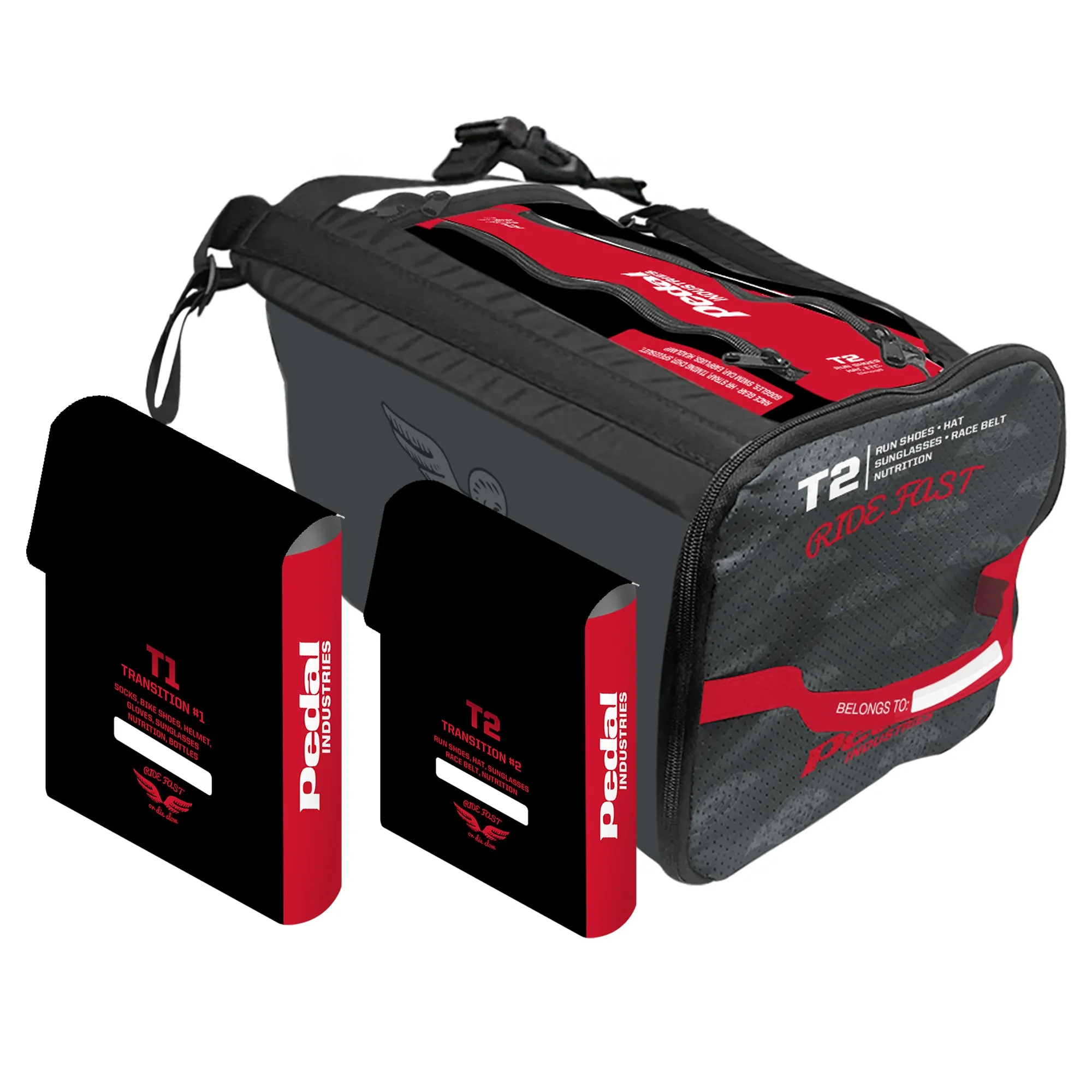 All Ride Fast or Die TRIATHLON SPECIFIC RaceDay Bag ISD