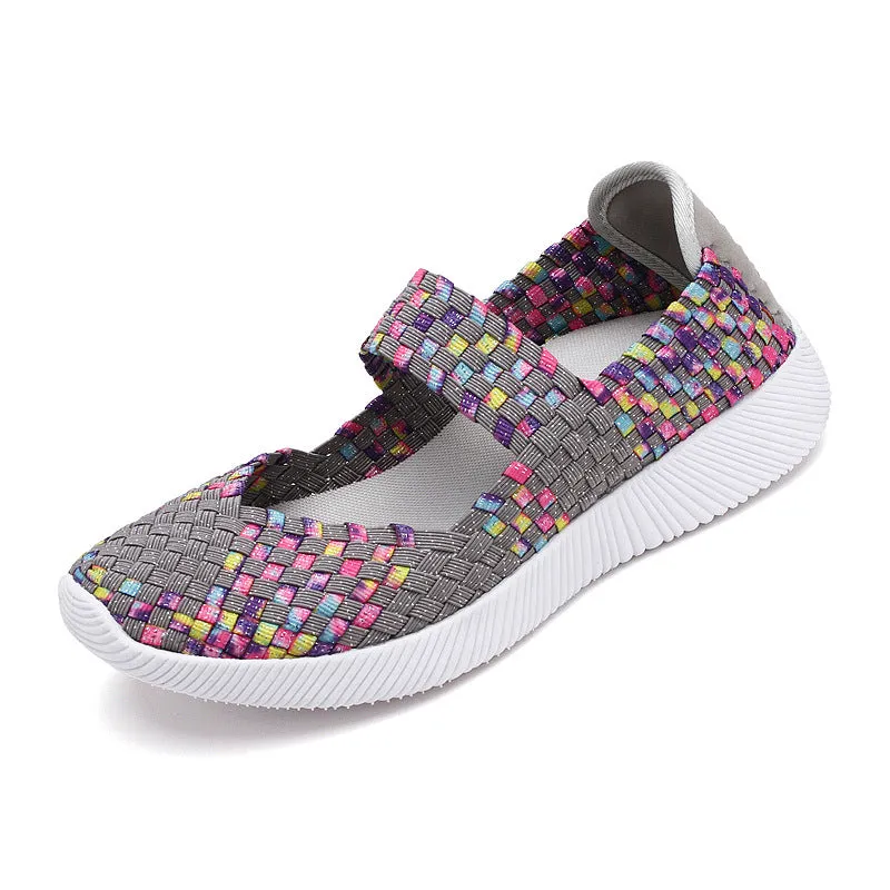 Alma Breathable Comfortable Pattern Fashion Sneakers