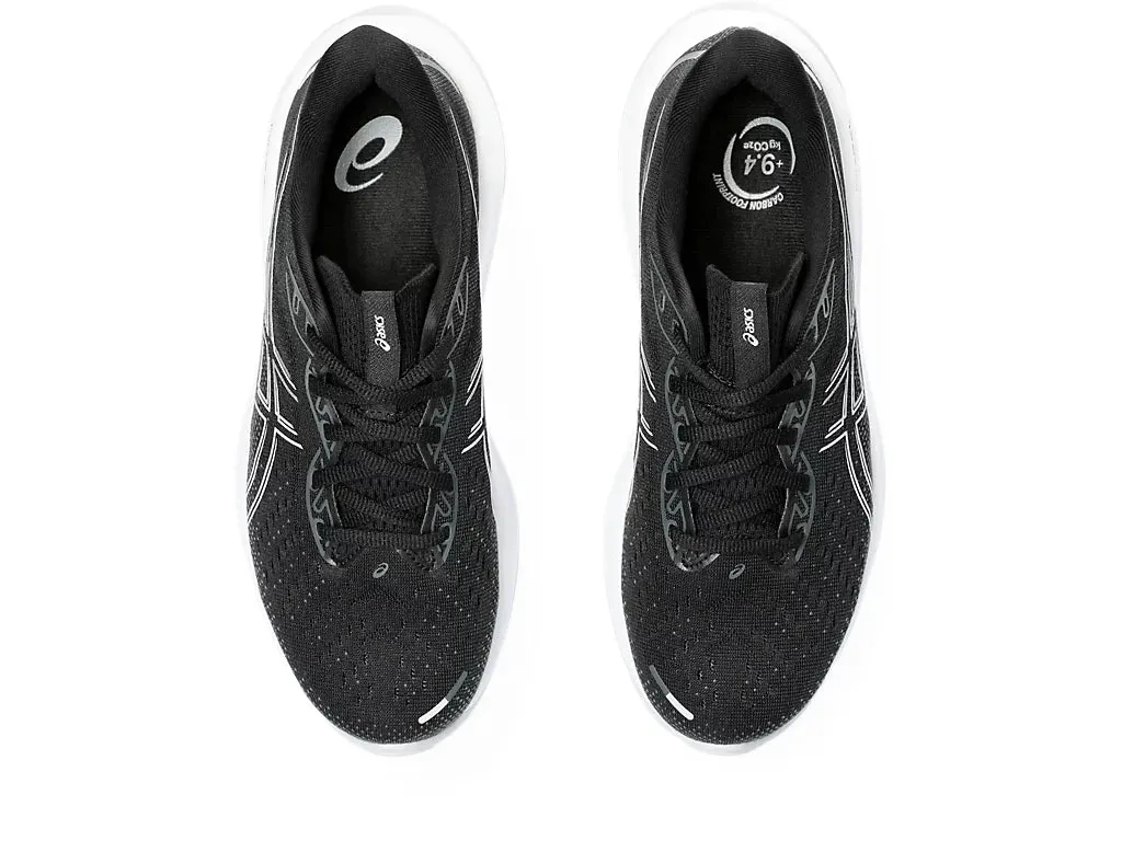 ASICS Womens Gel Cumulus 26 Wide- Black/Concrete (1012B600-002)