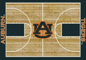 Auburn Tigers Milliken Basketball Home Court Novelty Area Rug