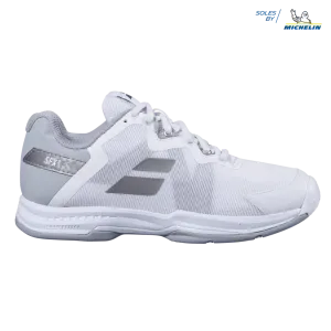 Babolat SFX3 All Court (White/Silver) Tennis Shoes