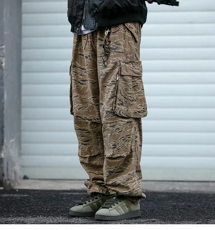 Baggy Camo Cargo Pants