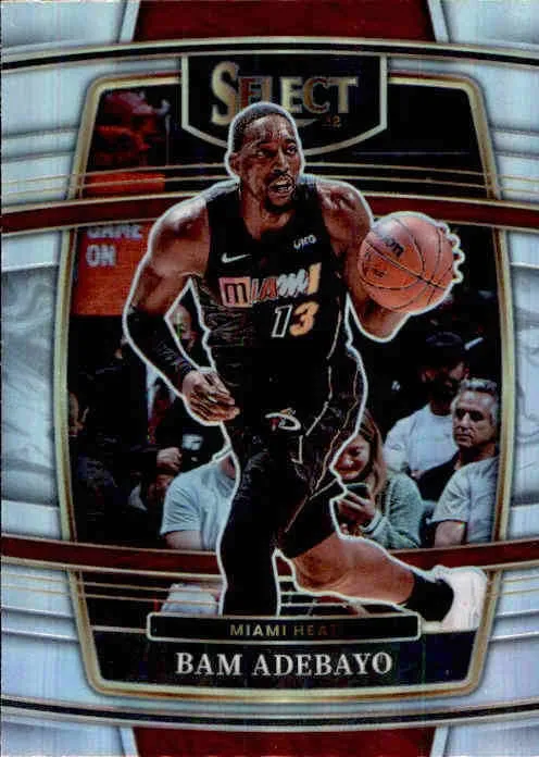 Bam Adebayo, Concourse Silver Prizm, 2021-22 Panini Select Basketball NBA