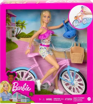 Barbie Doll & Bicycle