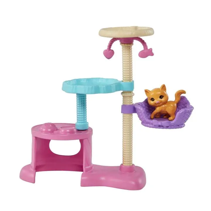 Barbie - Kitty Condo Doll And Pets