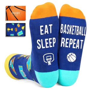 Basketball Gifts For Men Women; Basketball Gifts For Teen Boys Girls, Gifts For Basketball Lovers Players Coaches, Mens Womens Youth Basketball Socks