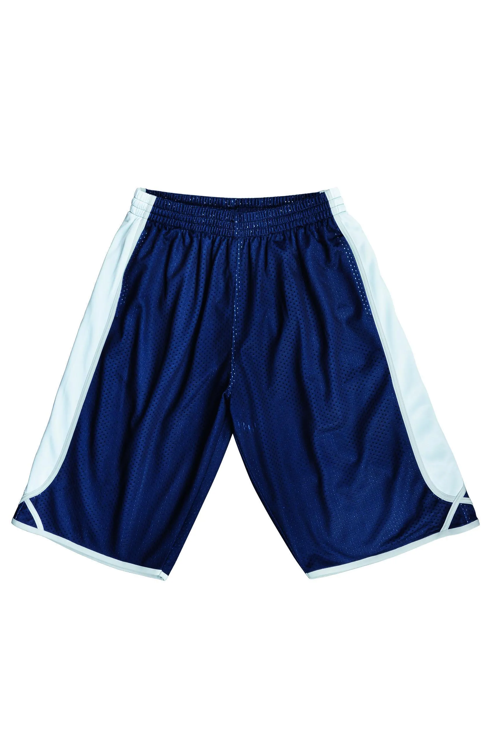 Basketball Shorts - Navy/White