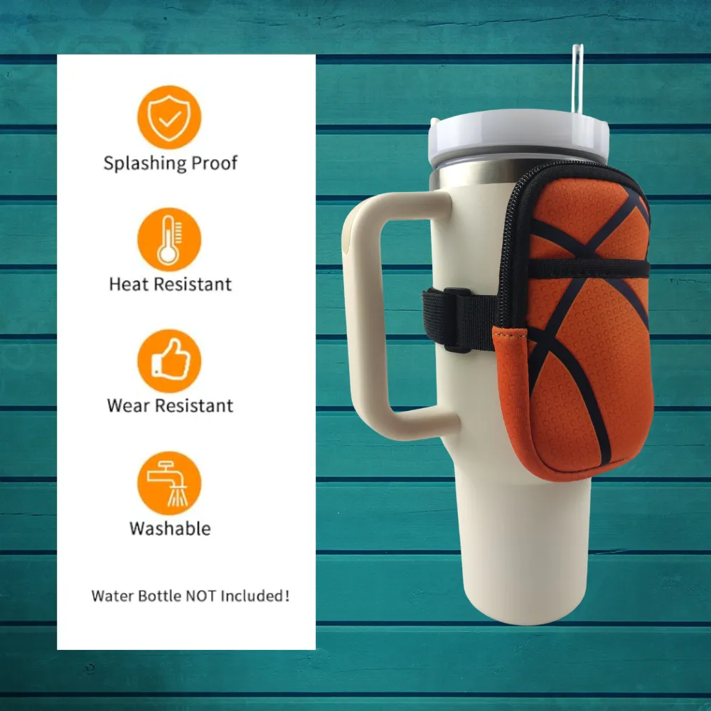 Basketball Water Bottle Pouch