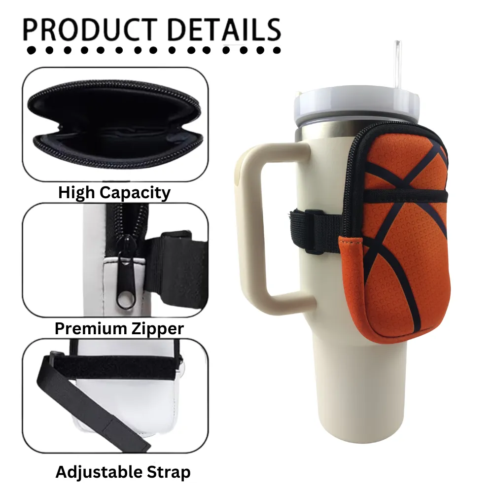 Basketball Water Bottle Pouch