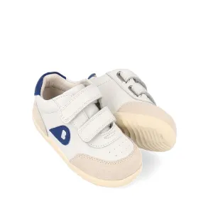 Bobux Step Up SU Champ Sneaker First Walker White Blue