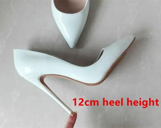 Brand Shoes Woman High Heels Pumps Nude High Heels 12CM Women Shoes High Heels Wedding Shoes Pumps Black Nude Shoes Heels B-0043