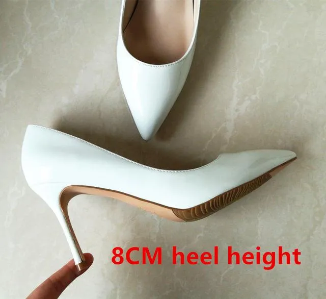 Brand Shoes Woman High Heels Pumps Nude High Heels 12CM Women Shoes High Heels Wedding Shoes Pumps Black Nude Shoes Heels B-0043