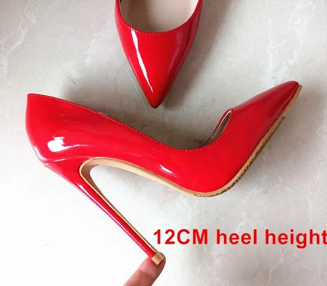 Brand Shoes Woman High Heels Pumps Nude High Heels 12CM Women Shoes High Heels Wedding Shoes Pumps Black Nude Shoes Heels B-0043