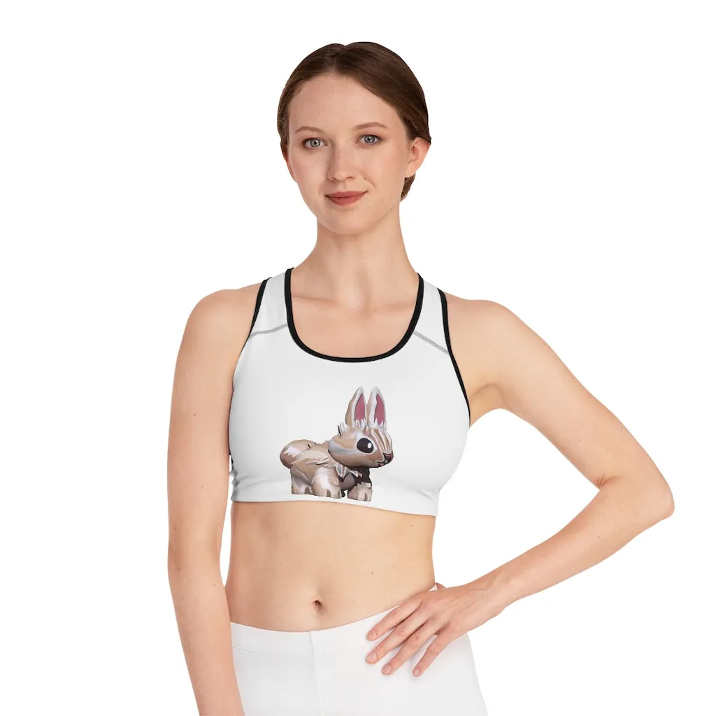 Bunny Sports Bra (AOP)