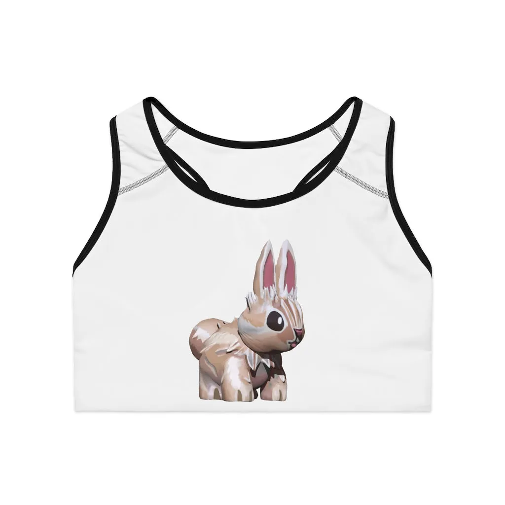 Bunny Sports Bra (AOP)