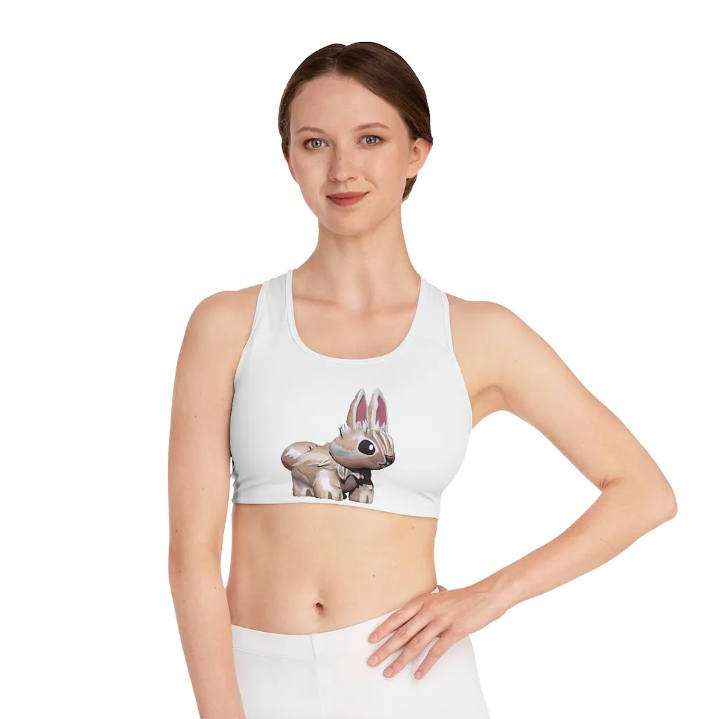 Bunny Sports Bra (AOP)