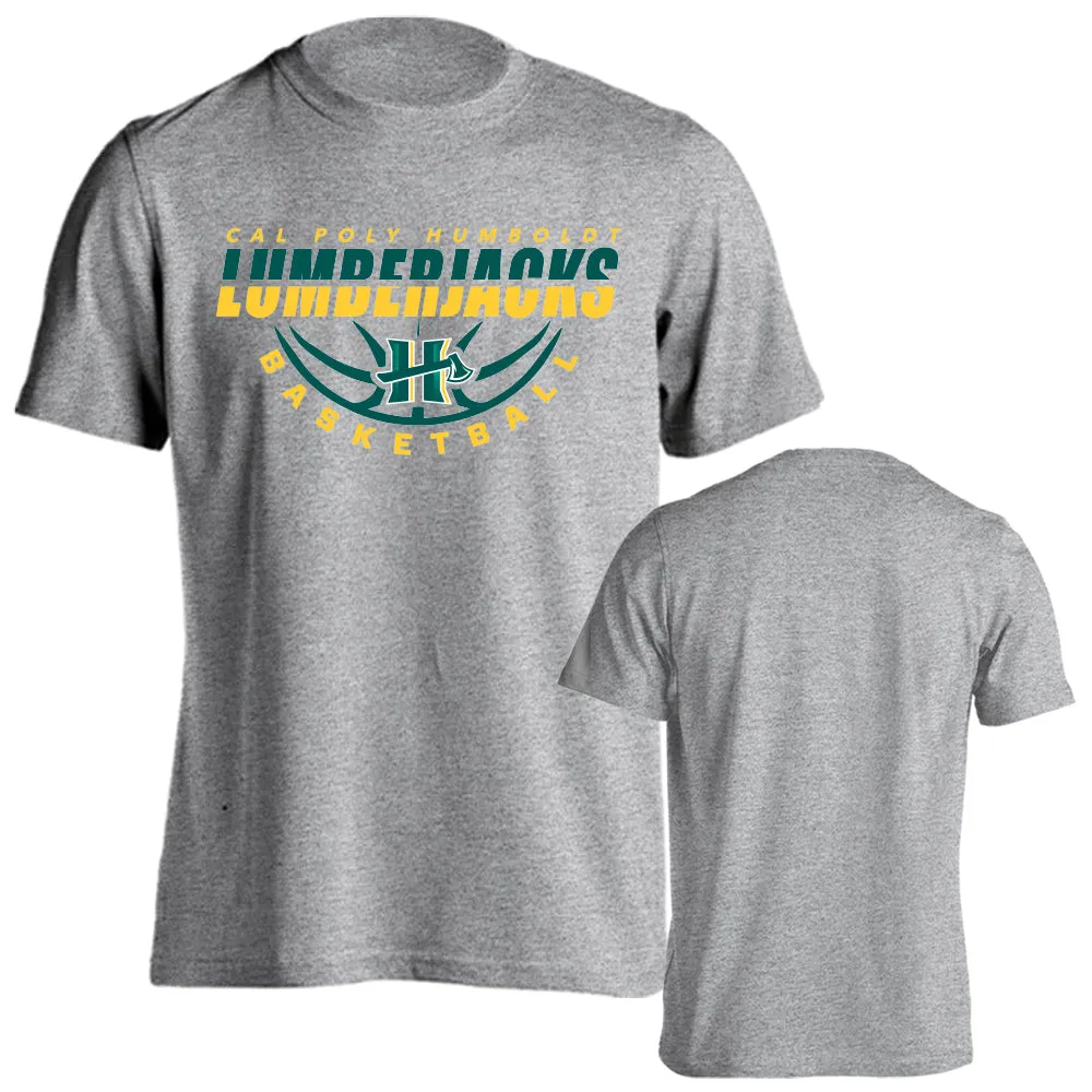 Cal Poly Humboldt Lumberjacks Basketball Nothing But Net Short Sleeve T-Shirt