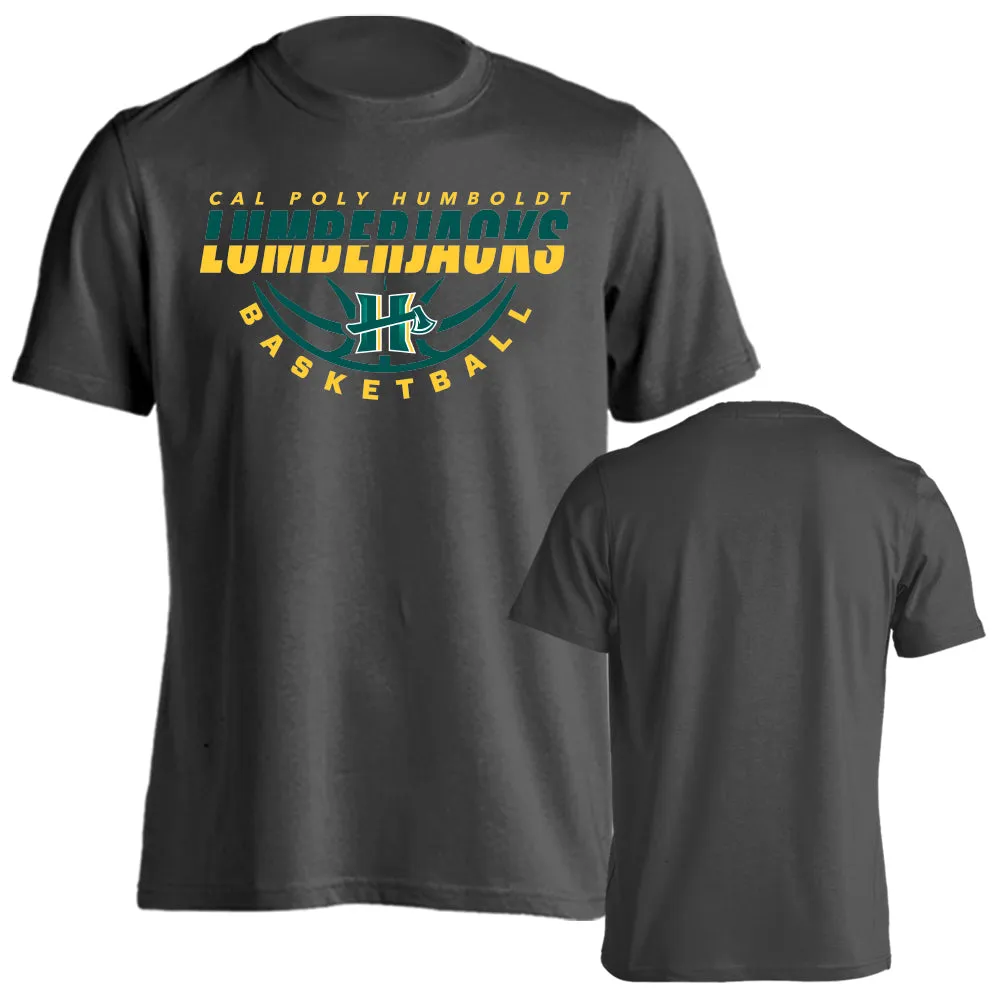 Cal Poly Humboldt Lumberjacks Basketball Nothing But Net Short Sleeve T-Shirt