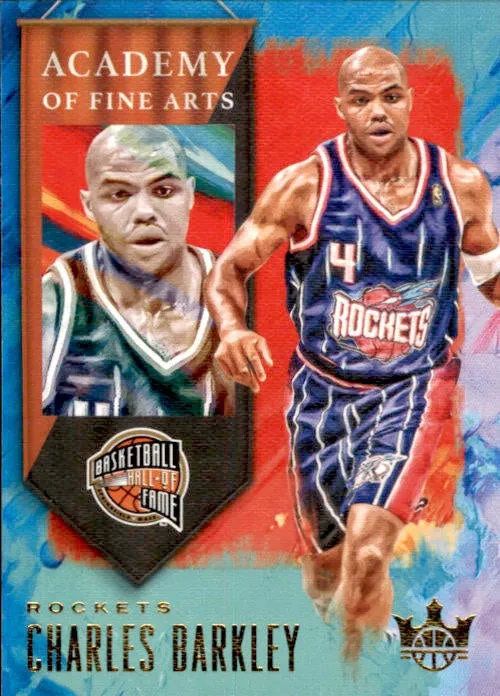 Charles Barkley, Academy of Fine Arts, 2019-20 Panini Court Kings Basketball NBA