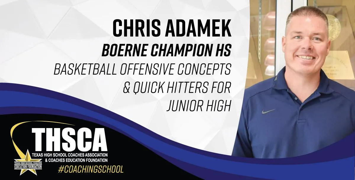 Chris Adamek - Boerne Champion HS - Junior High Basketball Concepts