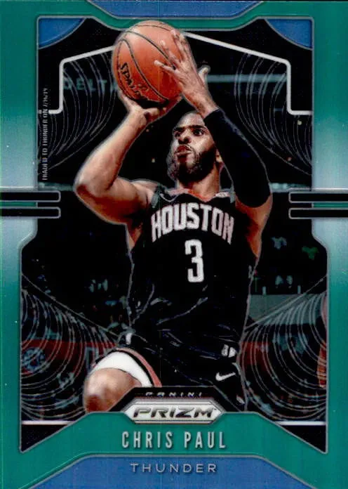 Chris Paul, 2019-20 Prizm Basketball GREEN Refractor