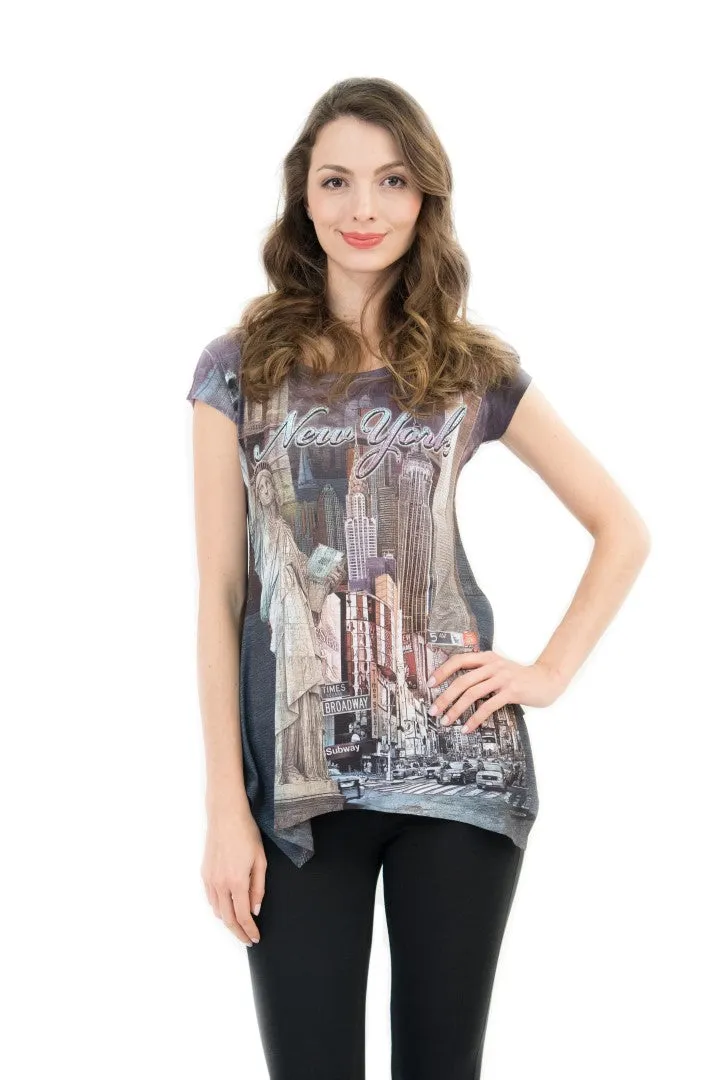 City That Never Sleeps NYC Tunic