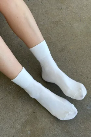 Classic White Sneaker Socks