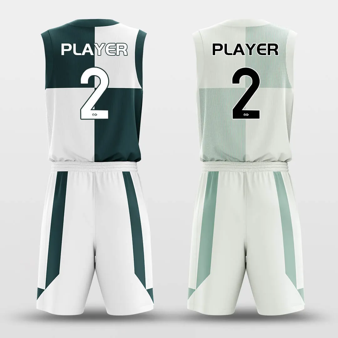 Clock - Custom Reversible Sublimated Basketball Jersey Set