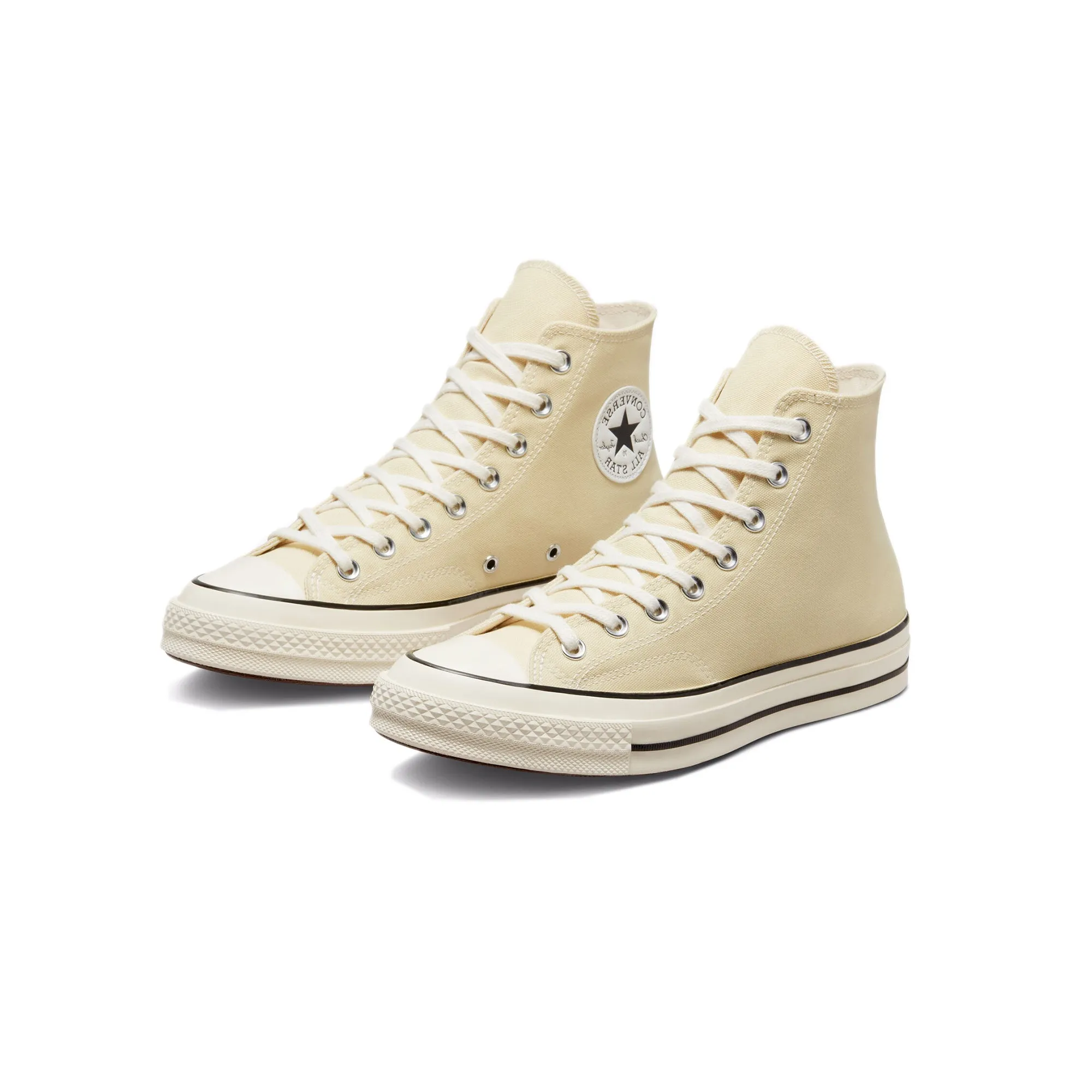 Converse Mens Chuck 70 Hi Shoes Lemon Drop