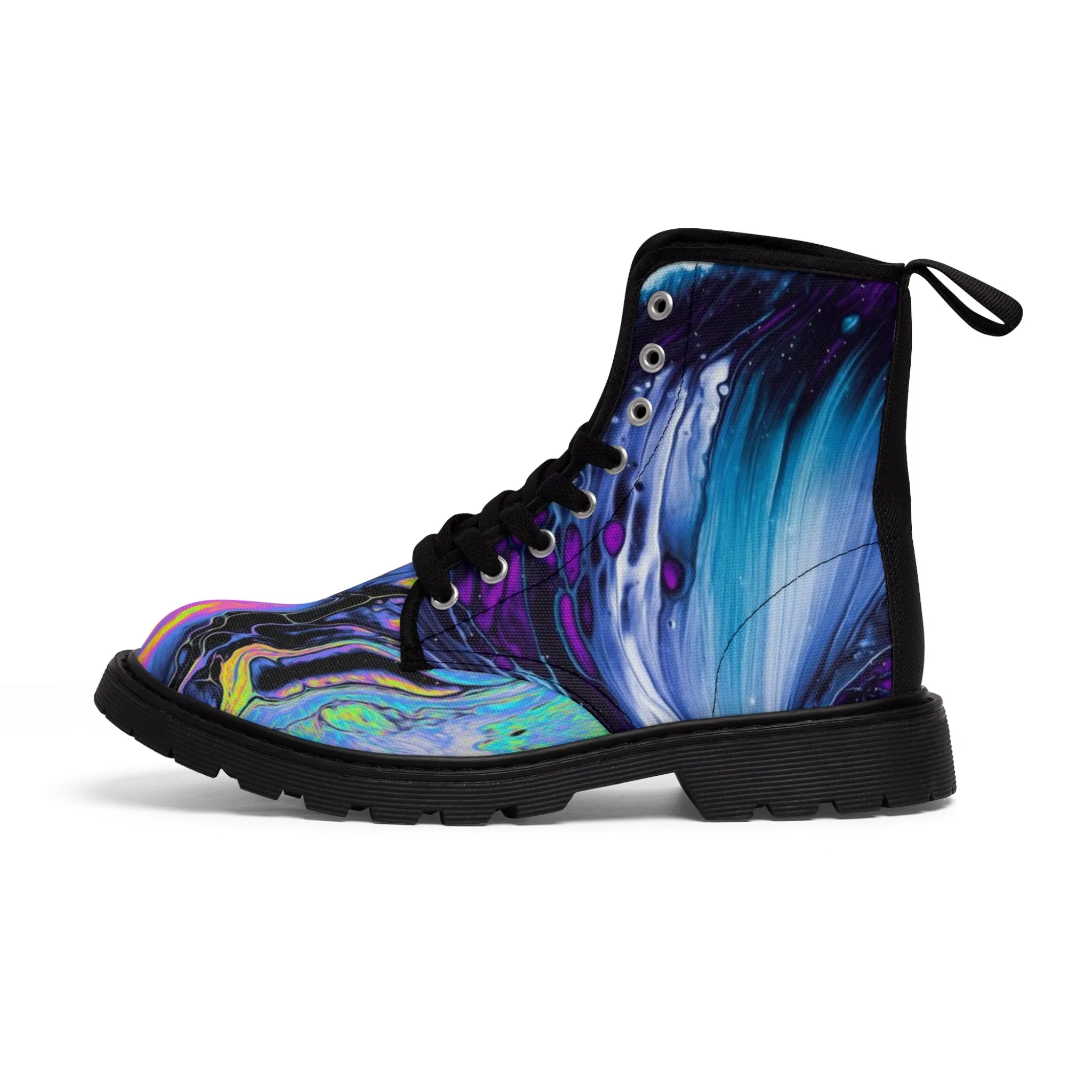 Cosmic Trip Boots,Women's Canvas Boots