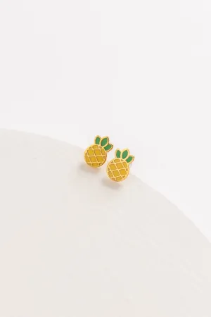 Cove Pineapple Stud Earrings