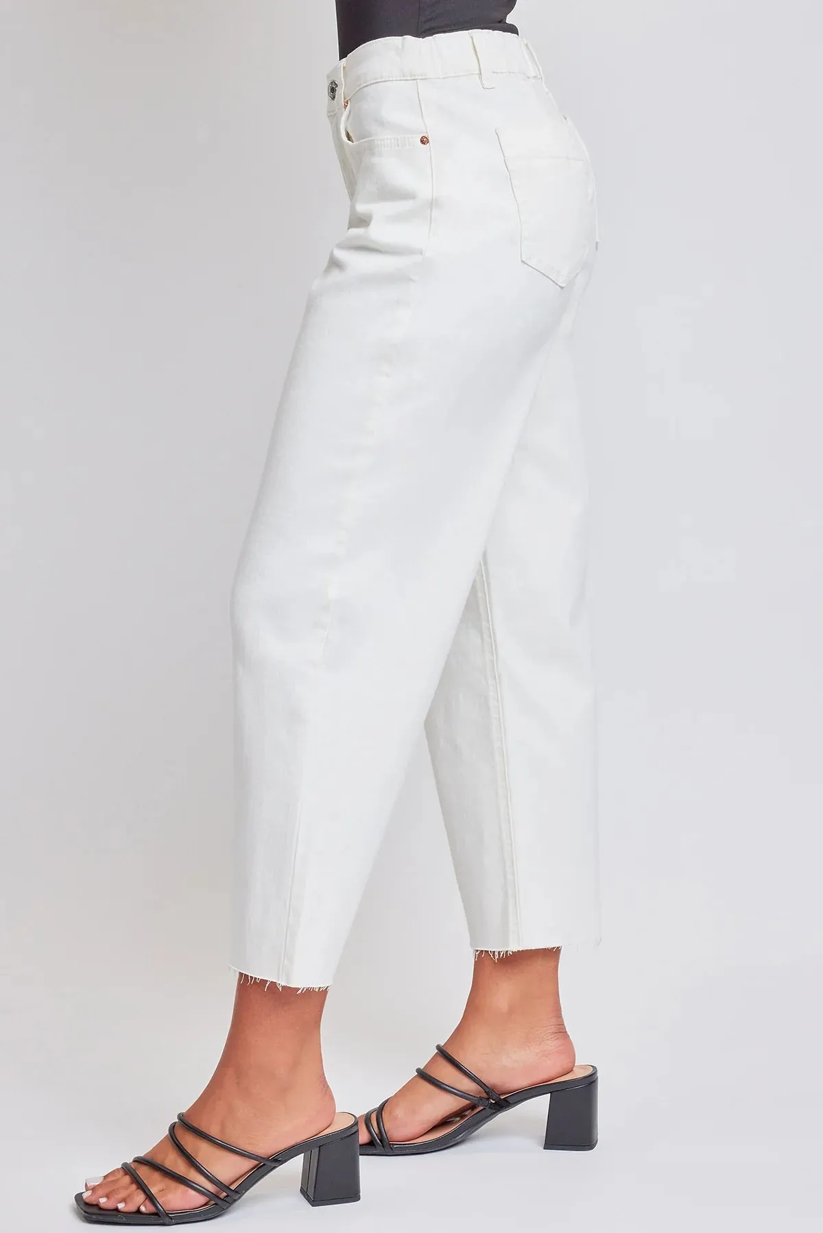 CROPPED WIDE LEG PANTS