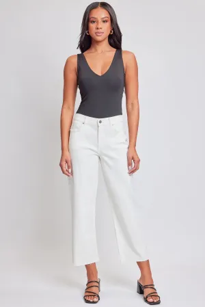 CROPPED WIDE LEG PANTS